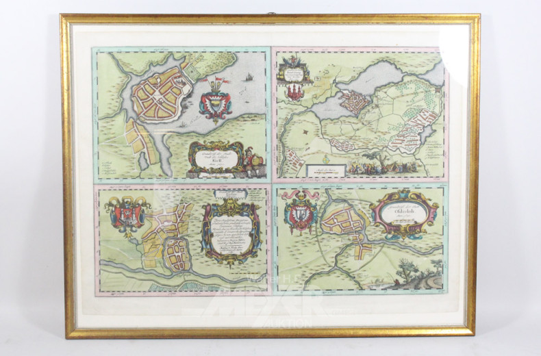 4 antiquarische Topogrphien