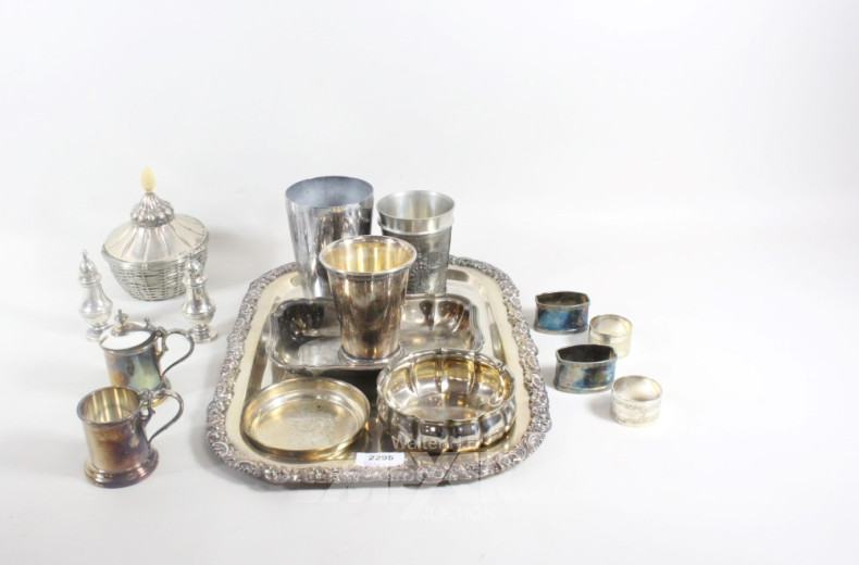 Posten Metalldekorationen: