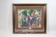Kunstdruck-Replik nauch August Macke