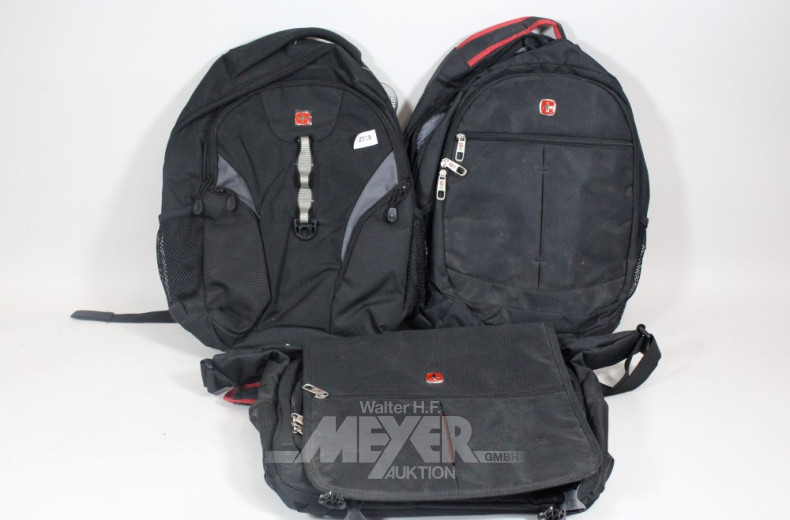 7 versch. Rucksäcke und Fotoaschen