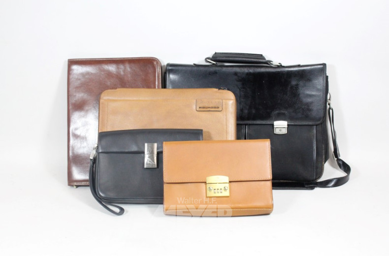 15 Aktentaschen und Dokumentenmappen,