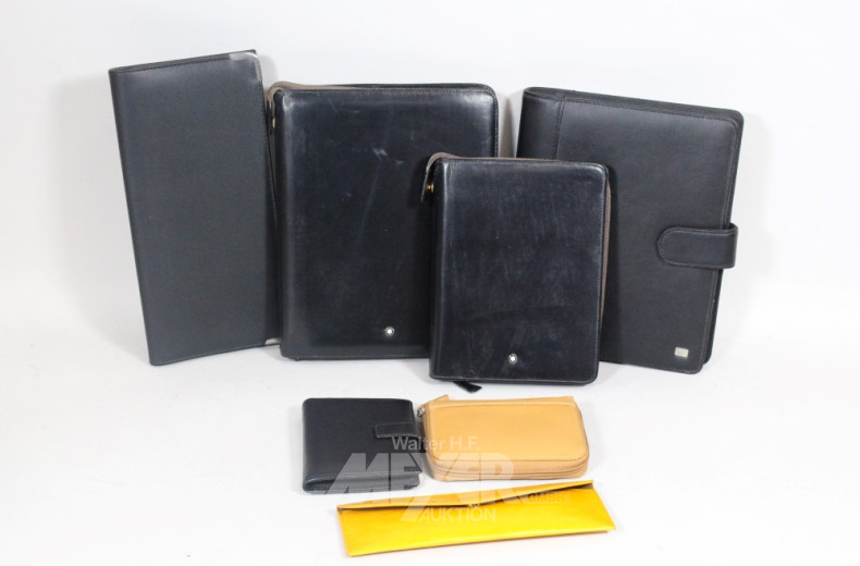 13 Dokumentenmappen und Geldbörsen,