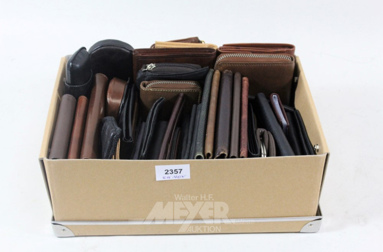 Posten Geldbörsen und Brieftaschen