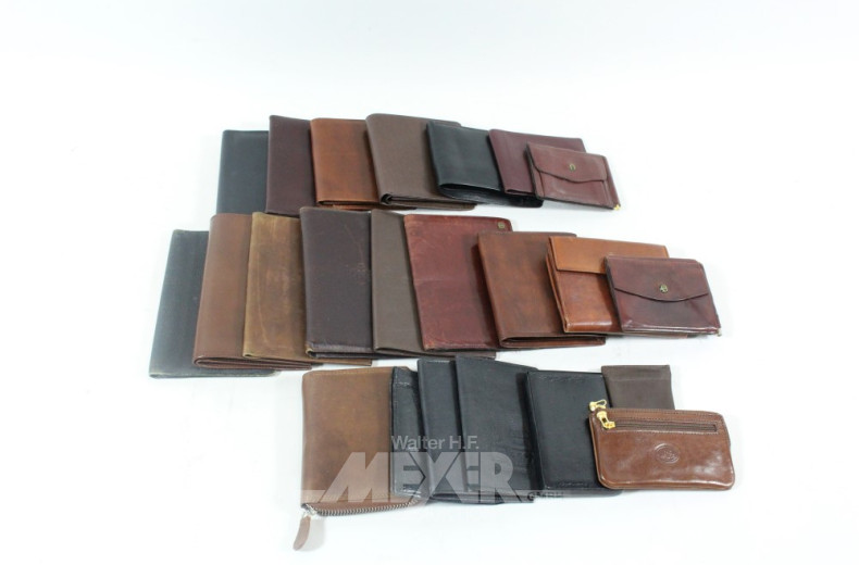 Posten Geldbörsen und Brieftaschen