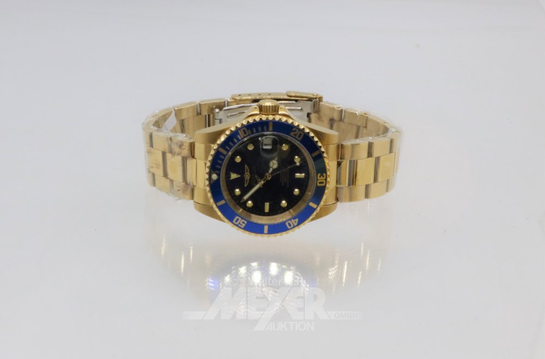 Herrenarmbanduhr ''INVICTA'', Automatik,