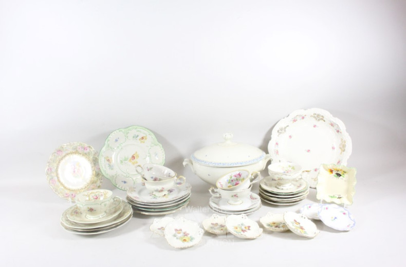 Posten div. Porz.- Geschirrteile: