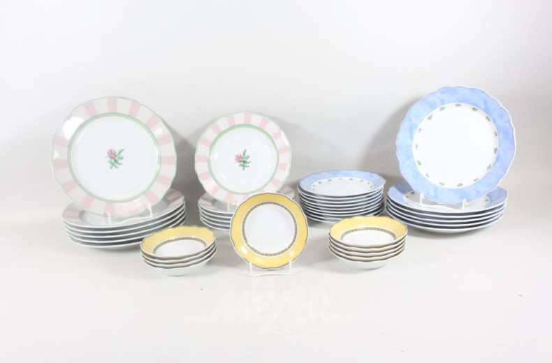 Posten Porz.- Suppen- u. Speiseteller