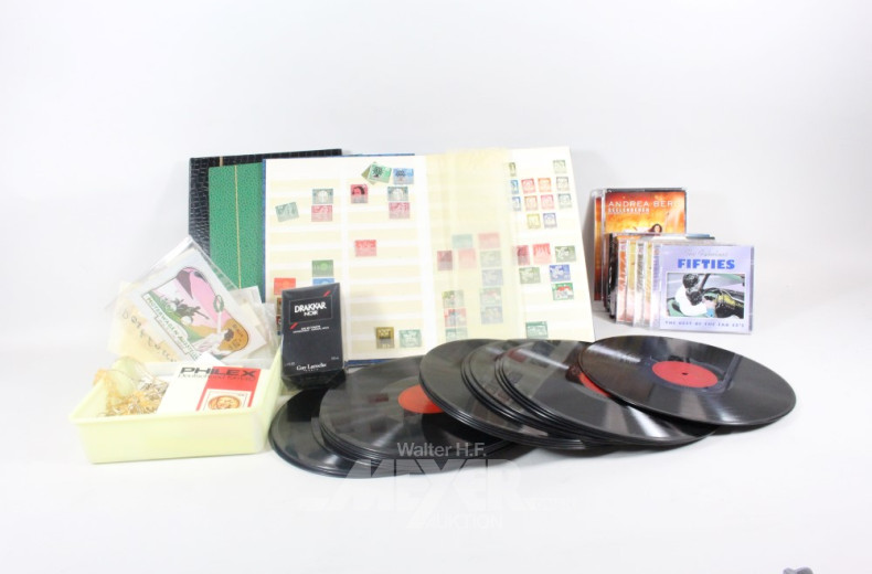 Posten Schellack-Platten, CD's,