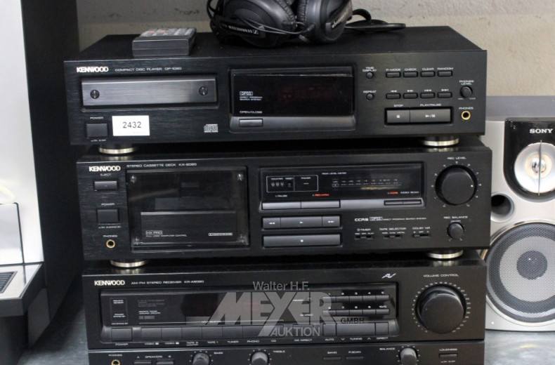 Musikanlage KENWOOD, best. aus: