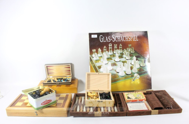 Konvolut Schachspiele