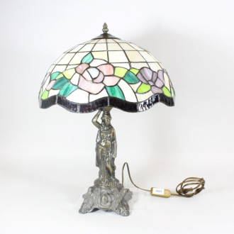 Tischlampe im Tiffany-Stil,