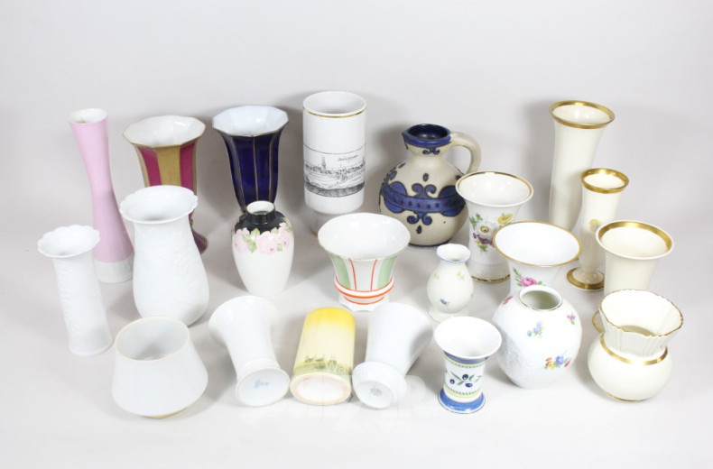 Konvolut Porz.-Vasen