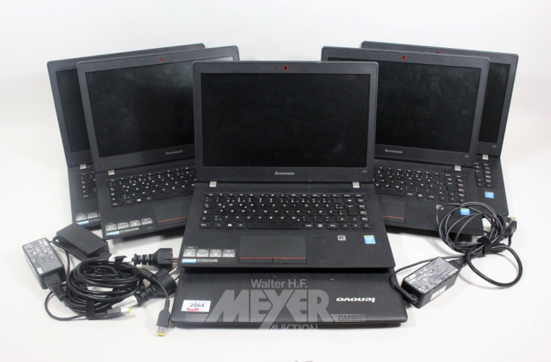 6 Laptops LENOVO, Typ: E31-70,
