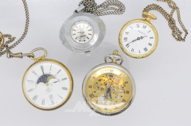 30 div. Armband- und Taschenuhren