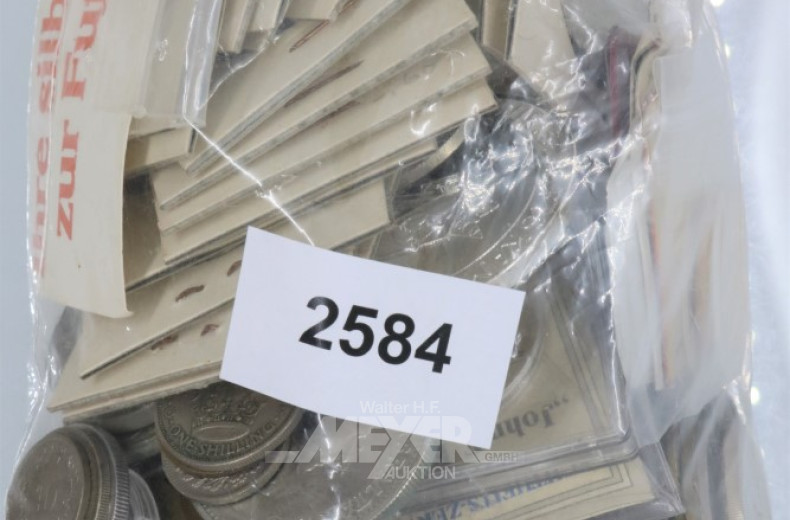 Posten div. Münzen und Medaillen