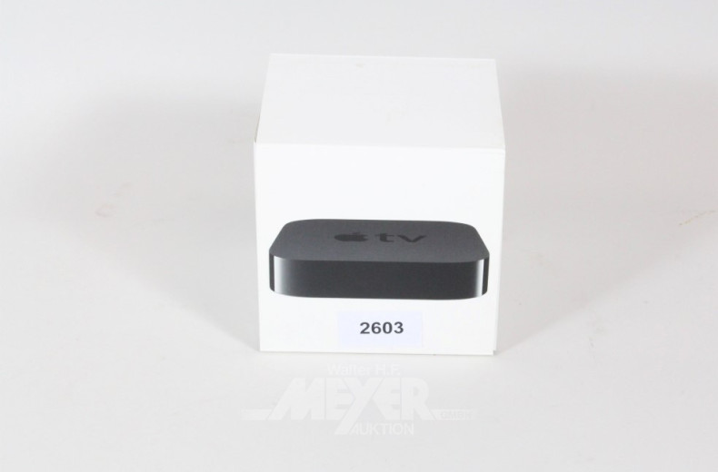 APPLE-TV, schwarz, Modell: A1469,