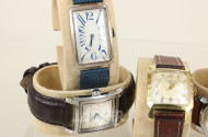 Schmuckbox mit 5 Armbanduhren, Vintage