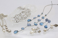 Modeschmuck Set: Collier,