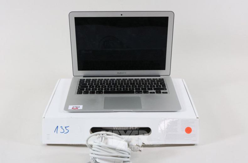 Notebook APPLE, MacBook Air, silber