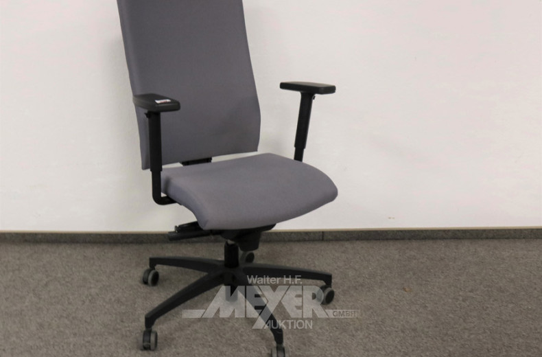 Armlehnen-Bürodrehstuhl DAUPHIN, Bezug