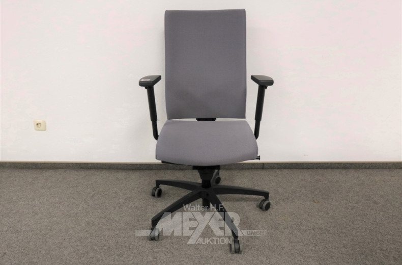 Armlehnen-Bürodrehstuhl DAUPHIN, Bezug