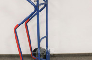 Transportkarre, blau,
