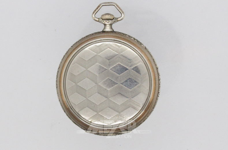Taschenuhr 800 Silber Remontoir