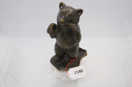 Bronze-Figur ''Bär'', Höhe: ca. 14 cm,