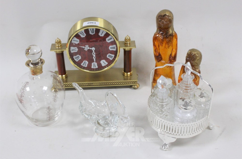 Posten Glas u. Kristall, best. aus: