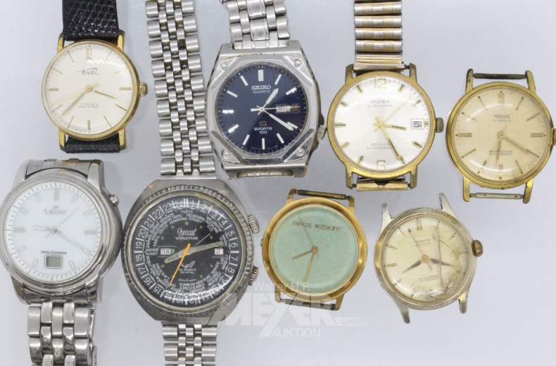 48 Armbanduhren Damen u. Herren,