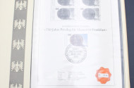 2 Briefmarkenalben ''Erstagsbriefe'' sowie