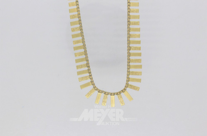 Collier, 333er GG, Länge: ca. 44 cm,