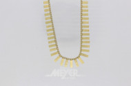 Collier, 333er GG, Länge: ca. 44 cm,
