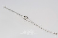 Armband, 925er Silber, besetzt mit