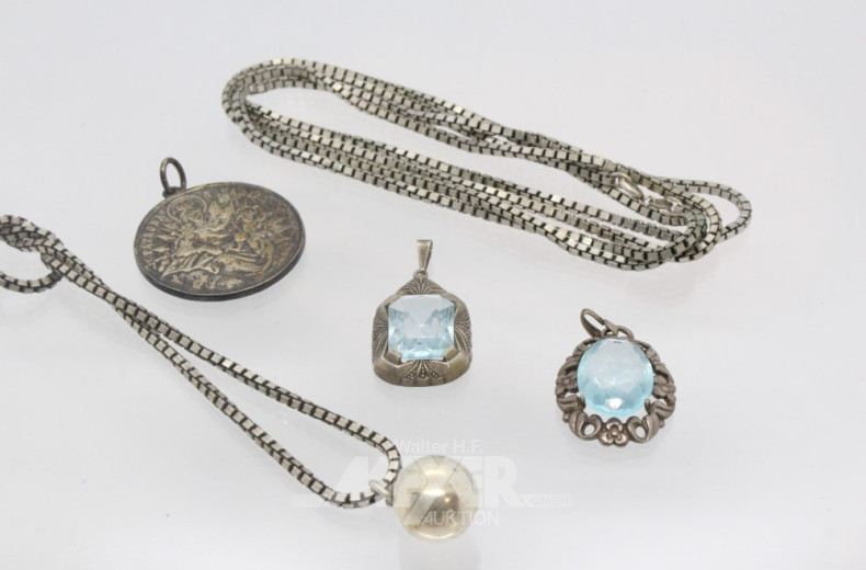 Posten div. Silberschmuck