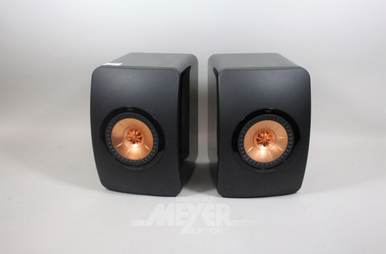 2 W-Lan Hifi-Boxen KNEF, schwarz,