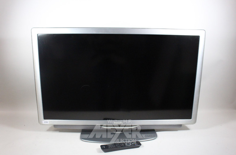 Flat-TV PHILIPS, silber, ca. 40''