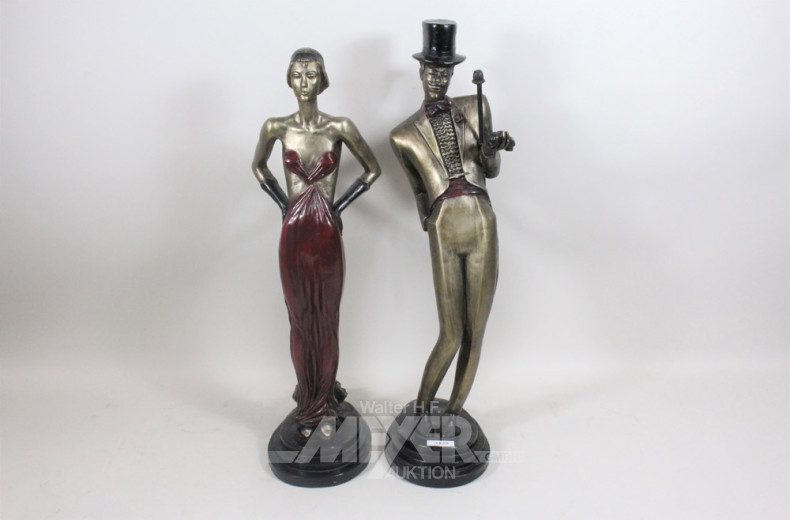 Skulpturen-Paar ''The Sophisticates''
