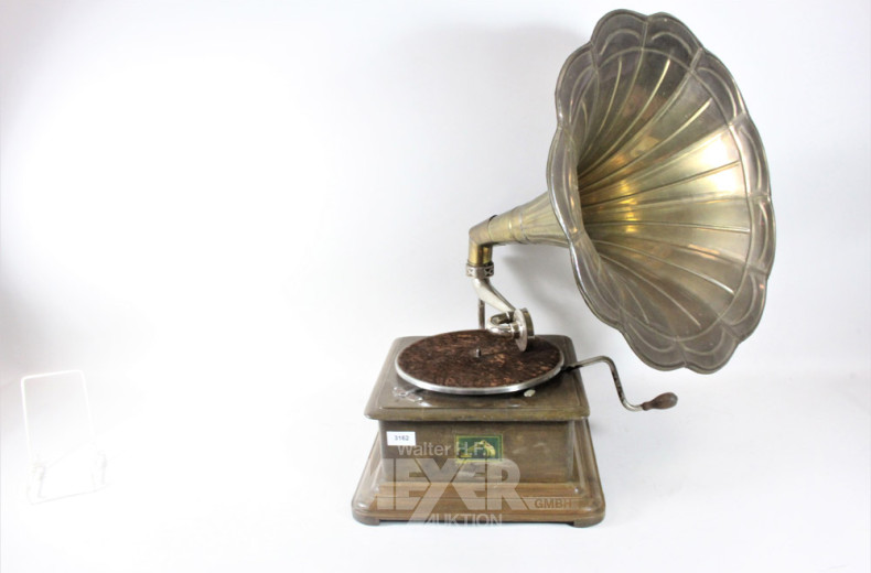 Grammophon, bez. HIS MASTERS VOICE