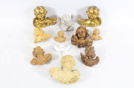 Posten Putti, überwiegend Holz,