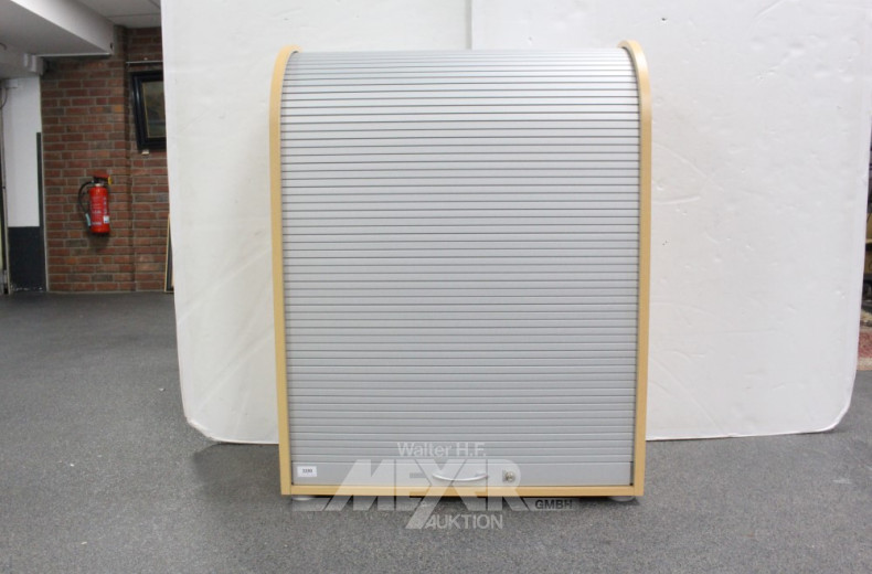 Büroschrank mit Rollladen,