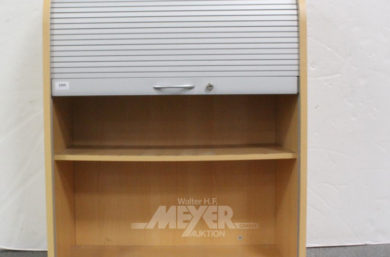 Büroschrank mit Rollladen,