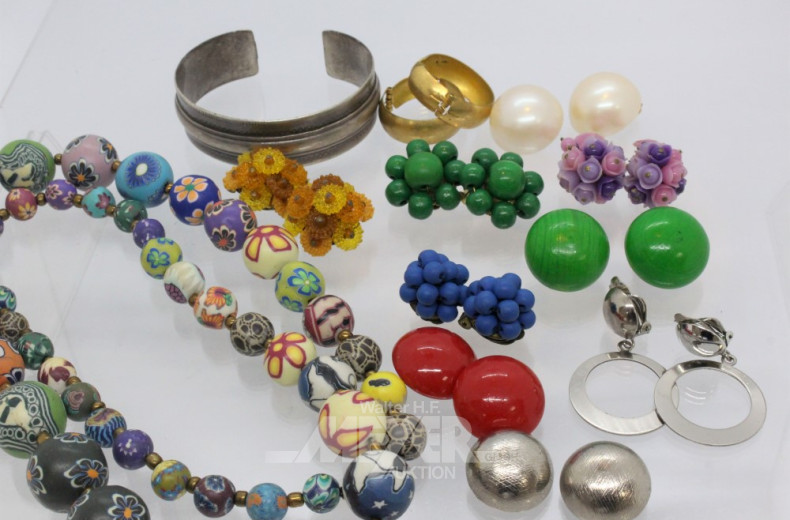 Posten Modeschmuck, best. aus: