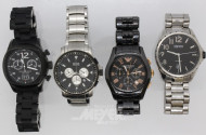 8 Herrenarmbanduhren, versch. Modelle