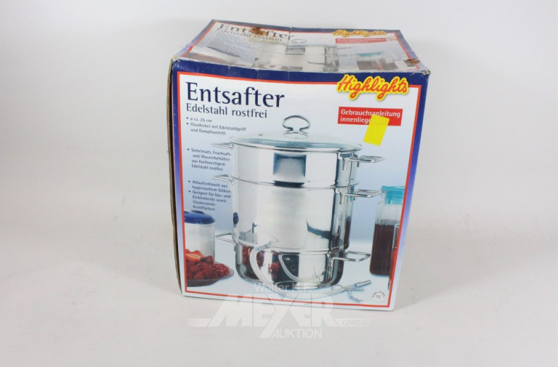 Posten Töpfe und Entsafter