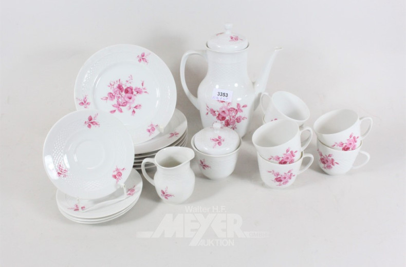 Porz. Kaffeeservice HUTSCHENREUTHER