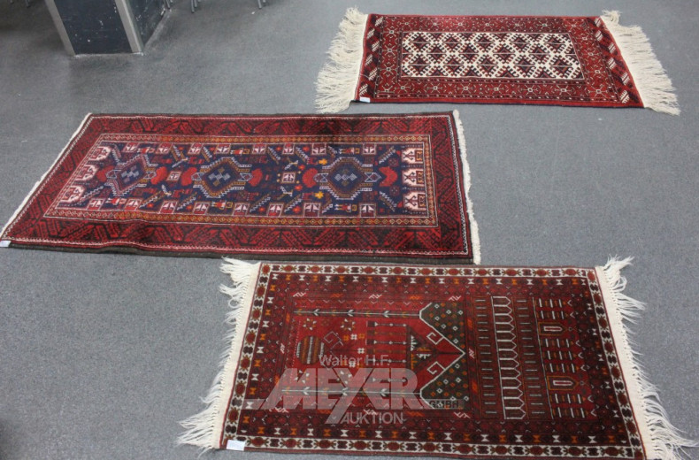 3 Orientbrücken rotgrundig