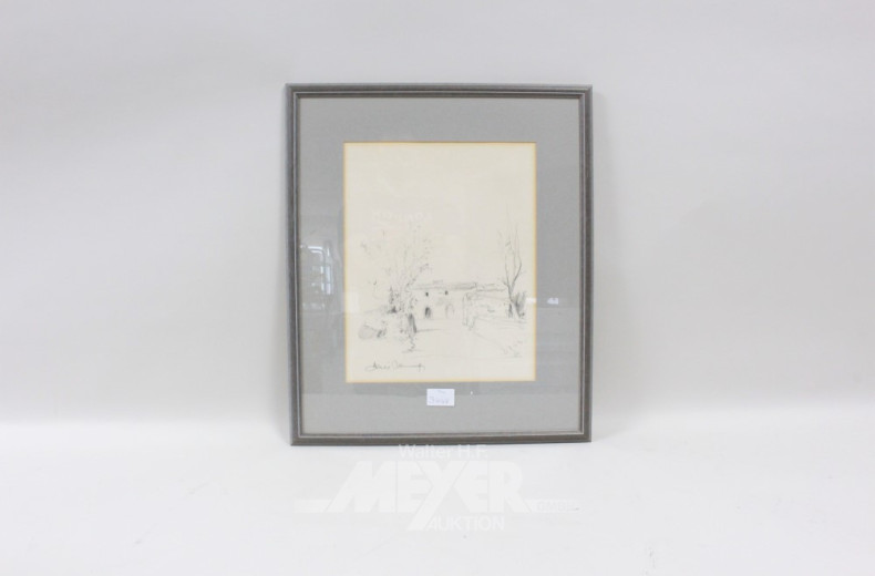 14 versch. Bilder ''Landschaften'' ''Häuser''