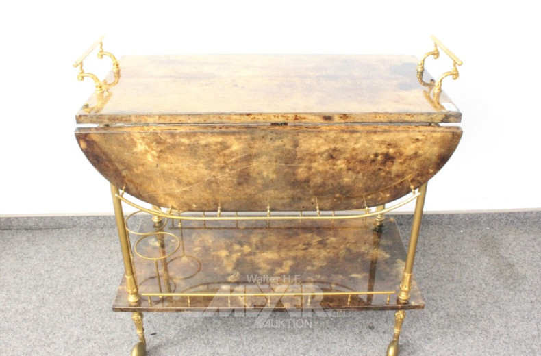 Bar-/Servierwagen, vermtl. Italien,