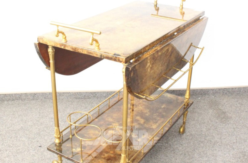 Bar-/Servierwagen, vermtl. Italien,